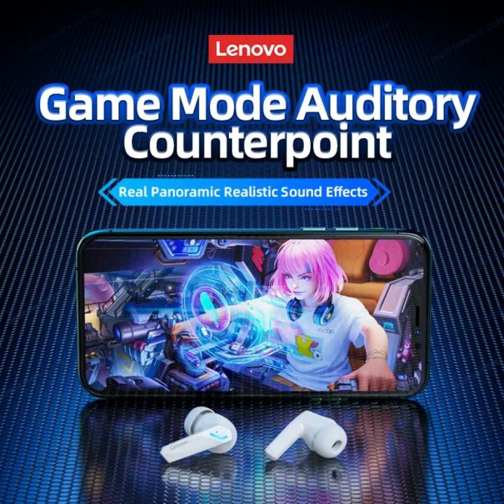 Lenovo%20GM2%20Pro%205.3%20Earphone%20Bluetooth%20Wireless%20Earbuds%20Low%20Latency%20Headphones%20HD%20Call%20Dual%20Mode%20Gaming%20Headset%20With%20Mic%20-%20Image%202
