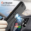For Apple iPhone 7 / iPhone 8 / iPhone SE 2020 2022 Case Hard With Stand Magnetic Shockproof Protective Back Cover Case. 