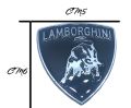 Lamborghini Aventador Sports car Logo, cars logo brands, emblem. 