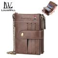 LouisWill Men Wallets Bags Business Wallets PU Clutch Zipper Wallets Fashion PU leather Short Wallet Travel Purses Handbag Coin Pouch ID Credit Cards Holders Wallet for Men. 