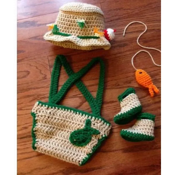 HBESTY%200-6%20Months%20Newborn%20Crochet%20Cartoon%20Animal%20Boys%20Costume%20Baby%20Photography%20Props%20Photo%20Hat%20Shorts%20Suit%20Outfits%20-%20Image%203