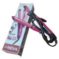 Nova Beauty 2 in 1 Hair Beauty set Curler & Straightener Set Professional Curling Iron Ceramic Smart Styling Tools nb21. 