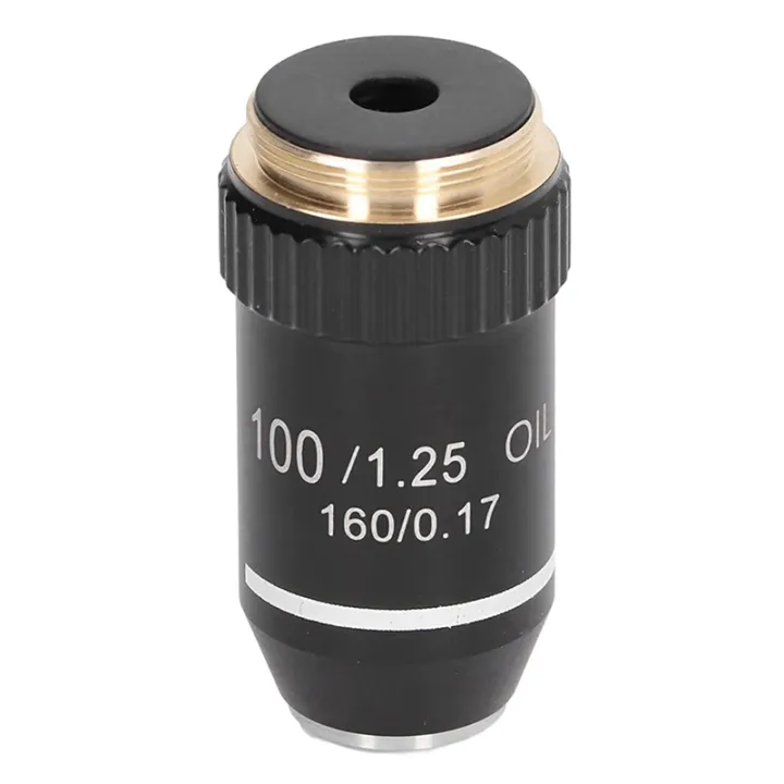 (GGBR)%204pcs%20Biological%20Microscope%20Lens,%20195%20Achromatic%20Black%20Objective%20Lens%20100X%20Oil%20High%20Power%20Objective%20Interface%2020.2mm%20-%20Image%204