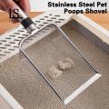 Loveseason Pet Poops Shovel Easy Storage Stainless Steel Cat Litter Scooper. 