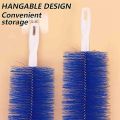 Flexible Fan Dusting Brush, Non-Disassembly Fan Cleaning Brush, Bendable Multi-Purpose Crevice Brush, Microfiber Duster, for Sewer, Screen Window, Blinds, Various Small Gap, Clean Gap Easily. 