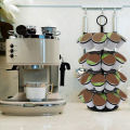 Coffee Capsule Holder Detachable Coffee Pod Holder Tower for Cafe. 