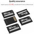 TISHRIC Memory Stick Pro Duo Card Reader Micro SD SDHC TF To Memory Stick MS Pro Duo Adapter for Game /PSP/Camera. 