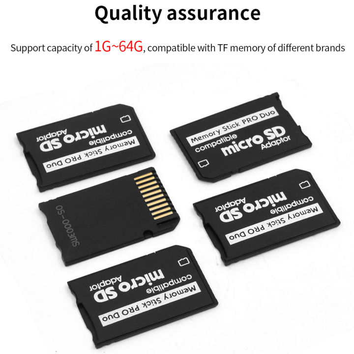 TISHRIC%20Memory%20Stick%20Pro%20Duo%20Card%20Reader%20Micro%20SD%20SDHC%20TF%20To%20Memory%20Stick%20MS%20Pro%20Duo%20Adapter%20for%20Game%20/PSP/Camera%20-%20Image%204