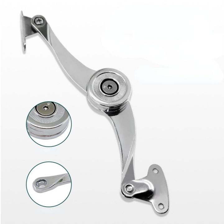 Suprt niture Hardware  Hydraulic Randomly Stop Hinges Kitchen Cabinet Door Adjustable  Hinge niture Lift Up Flap Stay