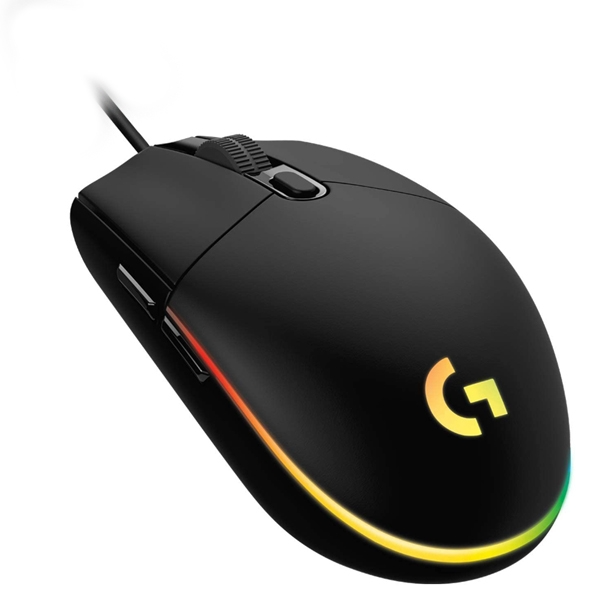 Logitech%20G102%20LIGHTSYNC%20Gaming%20Mouse%20with%20Customizable%20RGB%20Lighting,%206%20Programmable%20Buttons,%20Gaming%20Grade%20Sensor,%208K%20DPI%20Tracking,%20Lightweight%20-%20Black%20-%20Original%20-%20Image%203