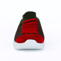 SPLENDOR Knitted Olive Green Casual Shoes for Kids - WAVES. 