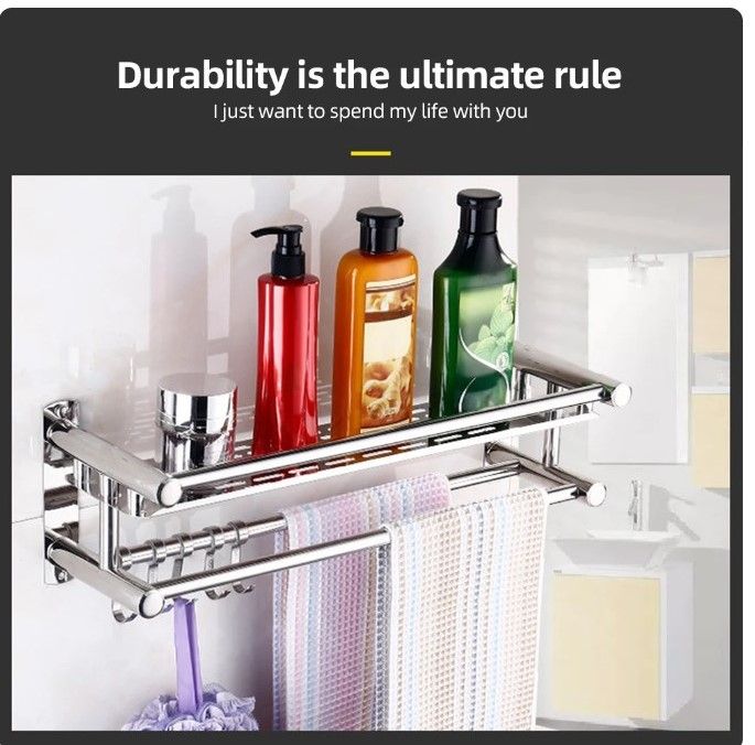 Bathroom%20rack,%20stainless%20steel%202%20layer%20bathroom%20shelf%20with%20towel%20holder%20and%20hooks%20-%20Image%203