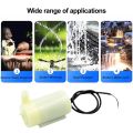 DC 3V 5V Micro Submersible Motor Pump with Flexible Tubing Portable Submersible Water Pump Silent USB for Fish Tank Fountain. 