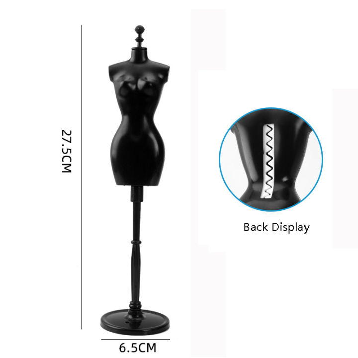%E3%80%90Footprint%E3%80%91%20Bview%20Art%2027.5CM%20High%20White%20Black%20Model%20Rack%20Mannequin%20Hanger,%20Plastic%20Doll%20Mannequin%20Display%20Stand%20-%20Image%204