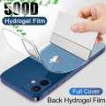 Hydrogel Film Crystal Clear Full Cover Back Skin Protector For Vodafone Smart Pro 7. 