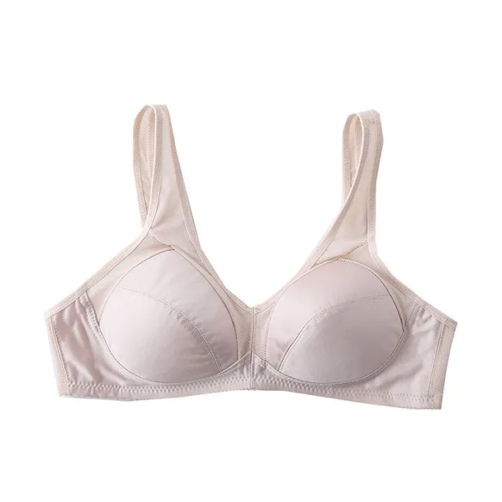 Summer%20Thin%20Sponge%20Bra%20Women's%20Vest-Style%20Glossy%20Cover%20Beauty%20Back%20Breathable%20Seamless%20Underwear%20Sports%20Bra%20-%20Image%205