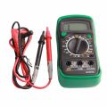 MAS830L Digital Multimeter Portable High Accuracy Button Electrician Meter Digital Voltmeter. 