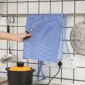 【BestGO】Unisex Apron with Pockets Cartoon Cute Bear Stripe Printed Kitchen Cooking Baking Apron. 