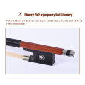 JDXHLAU Professional 4/4 Brazilwood Violin Bow Playing Violin Bow Musical Instruments Portable Learn Practice Bow. 