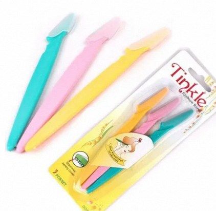 Twinkle Ravors Portable Tinkle Eyebrow Razors - Pack of 3 | Daraz.lk