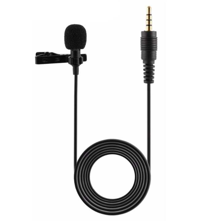 1.5m Mini Portable Microphone Condenser Clip-on Lapel Lavalier Mic Wired microphone for Phone for Laptop Special For Tiktok & Youtube