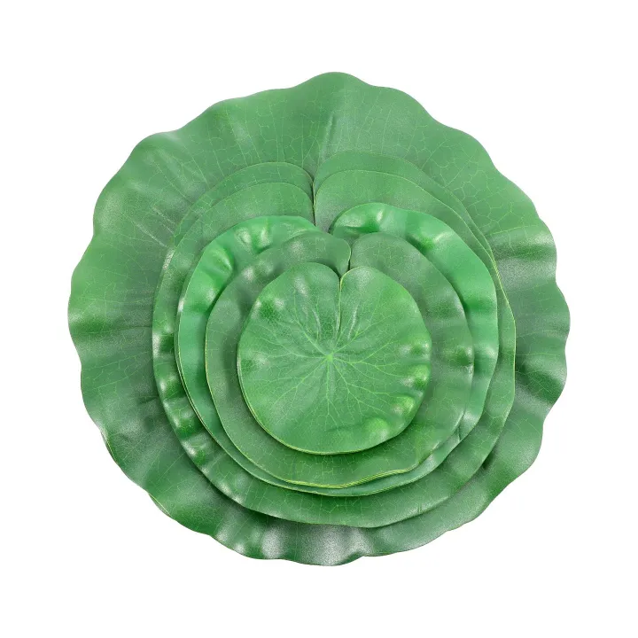 15%20Pieces%205%20Kinds%20Artificial%20Floating%20Foam%20Lotus%20Leaves%20Lily%20Pads%20-%20Image%208
