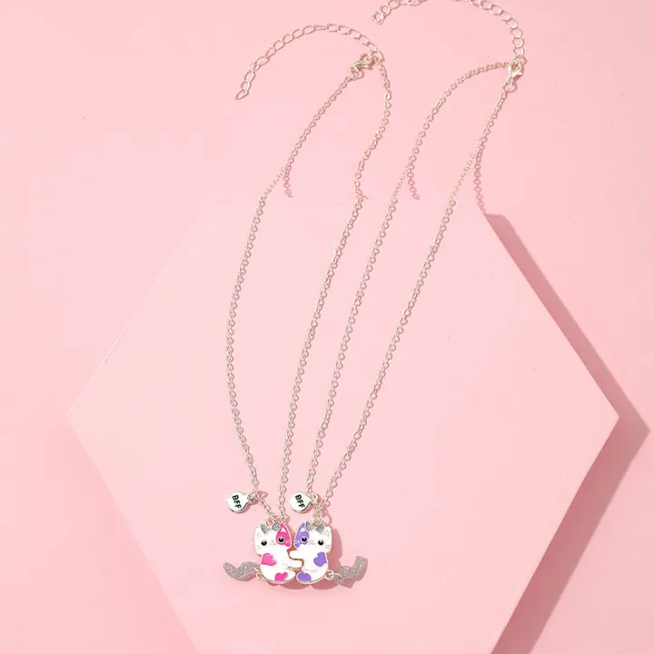 2PCS/Set%20Cartoon%20Pendant%20Couple%20Necklaces%20Chain%20Best%20Friends%20Necklace%20BFF%20Friendship%20Children's%20Jewelry%20Gift%20for%20Girls%20-%20Image%203