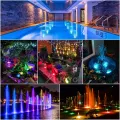 Auoyo Sub-mersible LED Lights Wa-terproof Wear-resistant LED Sub-mersible Swimming Pool Lamp. 