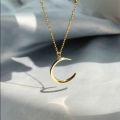 【Dream Sailing Store 】Fashion Sweet Moon Silver Plated Toy Temperament Clavile Chainage During. 