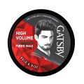 Gatsby Styling Fiber Hair Wax - Bold & Rise 75gm | High Volume, Natural Finish, Strong Hold, Anytime Re-Stylable & Easy Wash Off | For High Quiff Hair Style | Hair Styling Wax for Men SAB. 