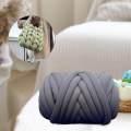 Chunky Yarn, Tube Giant Yarn, Soft Crocheting Hand Knit Jumbo Tubular Yarn, Bulky Chunky Yarn for Macrame, Carpets, Crochet, Pillow, Cushion. 