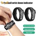 SuperRide Adjustable Football Wrist Down Indicator Football Referee Gear Adjustable Numbered Wrist Down Indicator with Elastic Band Set of 1/3/5pcs less Than Soccer Wrist Indicator. 