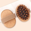 Body Anti Cellulite Brush Soothing Wooden Essential Oil Spa Air Cushion Massage Hair Comb Scalp Massage Brush Body Massager. 
