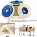 3PCS/pack 100mm Wool Polishing Wheel Buffing Pads. 