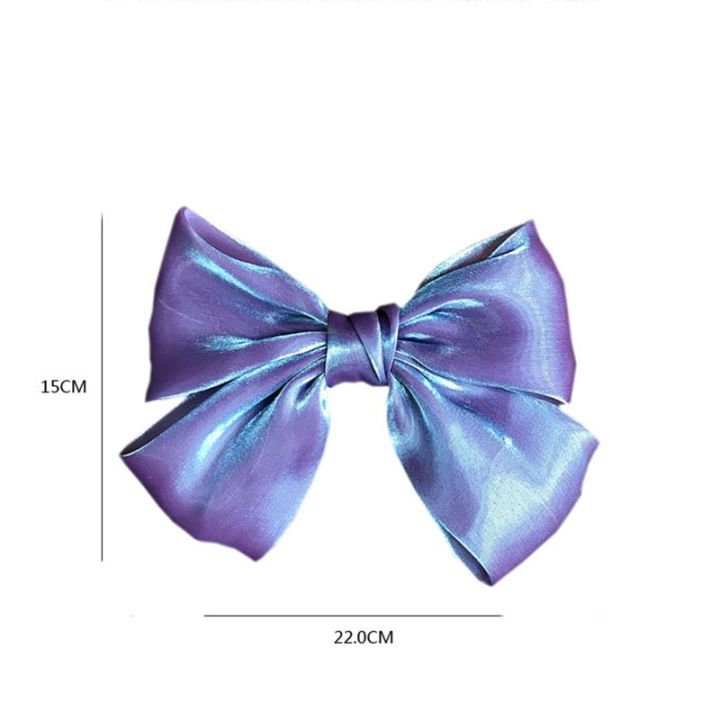 Fashion%20Purple%20Big%20Bow%20Hair%20Clips%20For%20Women%20Girls%202020%20French%20Bright%20Satin%20Hairpin%20Simple%20Solid%20Color%20Top%20Clip%20Hair%20Accessories%20-%20Image%206