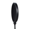 HXSJ Micro-Phone Pop Strainer Mic Shield Dual Layer Singing Windscreen Professional Mic Studio Pop Strainer. 