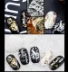 Gold Silver Irregular Aluminum Foil Paper Nail Art Sticker 3D Glitter DIY Manicure UV Gel Polish Nail Decoration. 