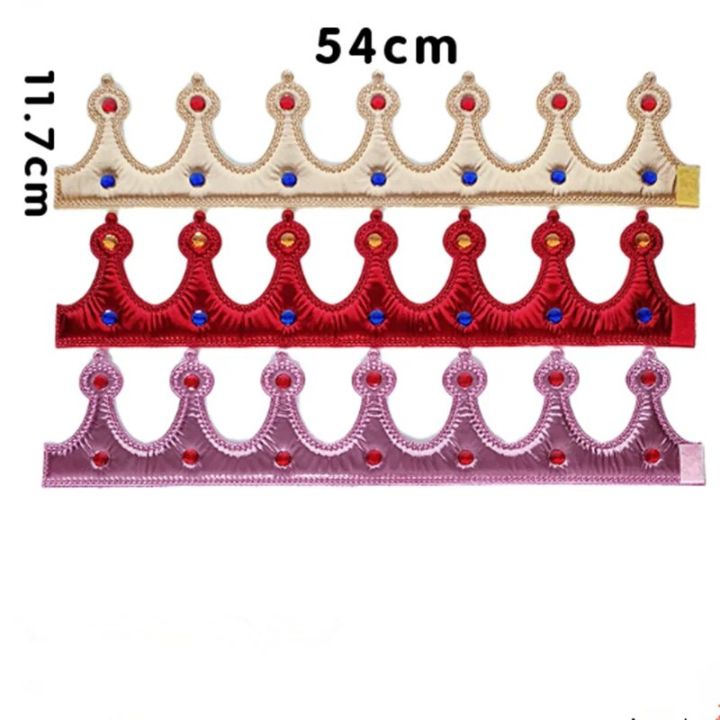 king%20crown%20Adult%20Children%20Birthday%20Crown%20Hat%20Gold%20King%20Diamond%20Headdress%20Hair%20Accessories%20Cake%20DecorParty%20Hats%20-%20Image%203
