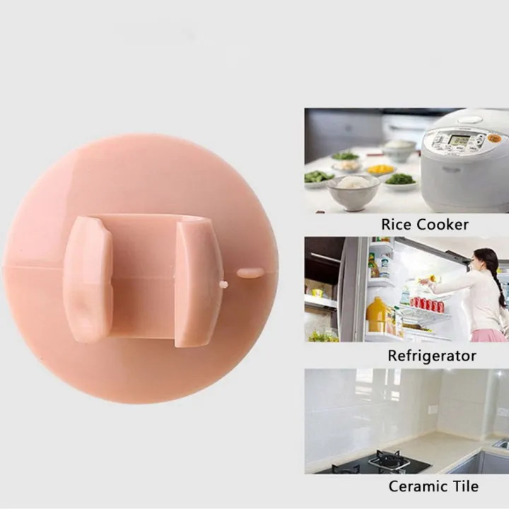 1/5/10Pcs%20Rice%20Cooker%20Spoon%20Holder%20Removable%20Cooking%20Tool%20Suction%20Cup%20Mount%20Scoop%20Reusable%20Rack%20Dining%20Room%20Color%20Random%20-%20Image%207