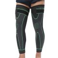 Leg Compression Sleeve with Compression Strap for Women Men Long Leg Sleeve for Running Basketball Football Cycling 1 Pair Medium. 