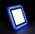 18w Two Color LED Blue Panel Light for Sunk (Ceiling) (3 steps) (18+6) W. 