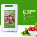 National Professional Plastic Cutting Board small/medium/large Vegetable Cutting Board Chopping Board - White. 