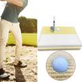 Realistic Indoor Outdoor Bunker Practice Mat Golf. 