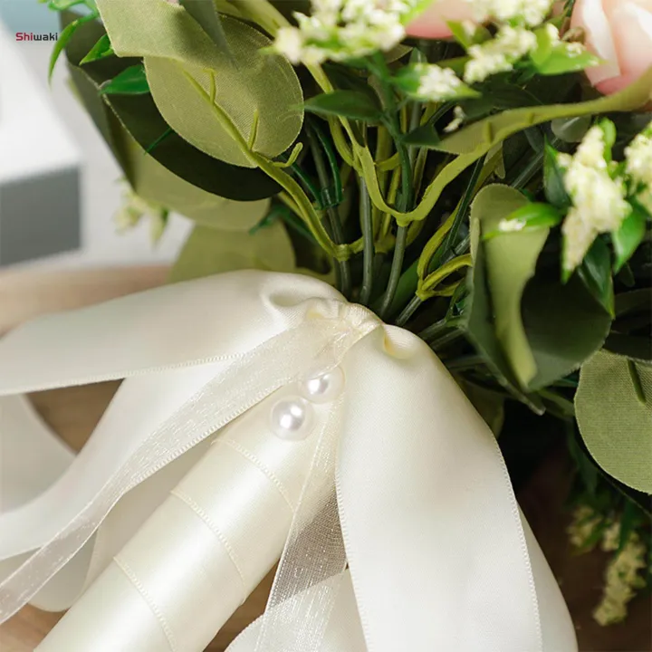 Wedding%20Bouquet%20Wedding%20Bridal%20Bouquet%20Elegant%20Centerpiece%20Bridal%20Bouquet%20Artificial%20Flowers%20for%20Church,%20Bridal%20Shower%20Wedding%20Ceremony%20Decor%20-%20Image%209