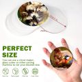 18 Pcs Clear Acrylic Disc 4 Inch Circle Acrylic Sheet Thick Circle Acrylic Rounds Blanks Acrylic Panel for DIY Crafts. 