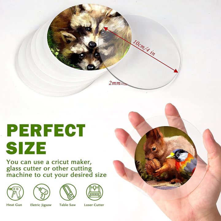 18%20Pcs%20Clear%20Acrylic%20Disc%204%20Inch%20Circle%20Acrylic%20Sheet%20Thick%20Circle%20Acrylic%20Rounds%20Blanks%20Acrylic%20Panel%20for%20DIY%20Crafts%20-%20Image%202