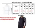 Black Long Sleeve Men's T Shirt New Style Material 160GSM. 