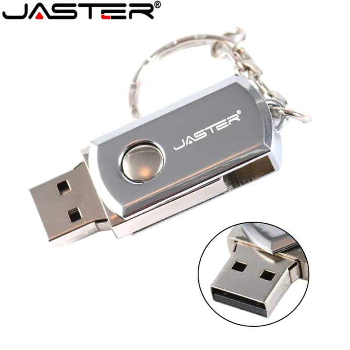 JASTER%20Metal%20USB%20Flash%20Drive%20Rotation%20Pen%20Drive%204GB%208GB%2016GB%2032GB%2064GB%20Real%20Capacity%20Pendrive%20USB%20Memory%20Stick%20with%20Key%20Chain%20-%20Image%204