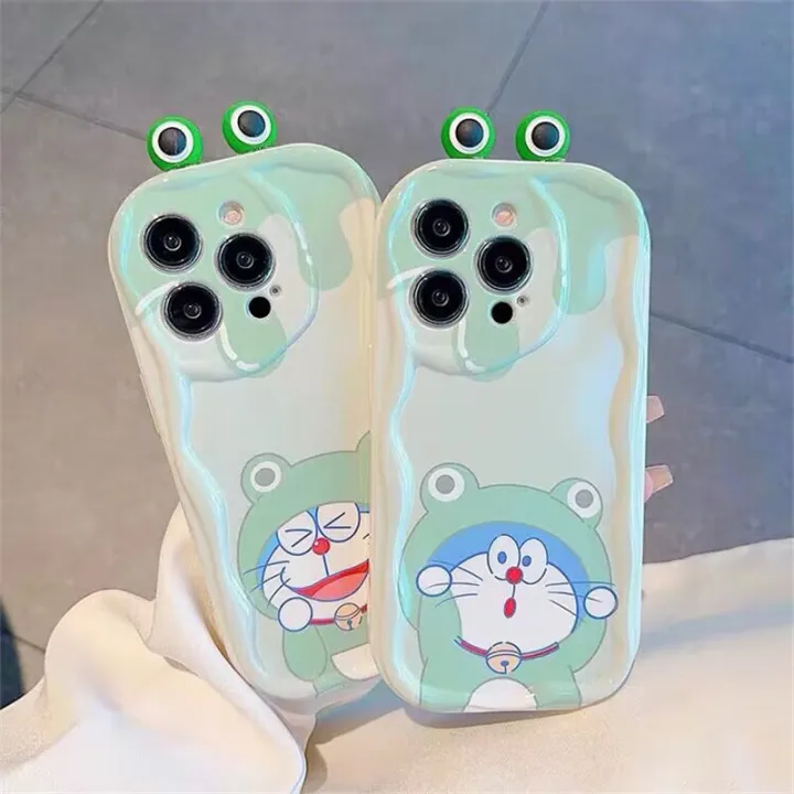 Phone%20Case%20For%20Huawei%20Honor%2090%20Lite%205G%20Nova%205t%2011%207%20PRO%207SE%209SE%2010SE%20P30%20P40%20PRO%20Back%20Cover%20Casing%20Fashion%20Cute%20Cartoon%20Doraemon%20Crayon%20Shin%20Chan%203D%20Frog%20Ears%20Doll%20Trendy%20Anti-falling%20Silicone%20Wavy%20Edge%20Soft%20Shockproof%20-%20Image%208