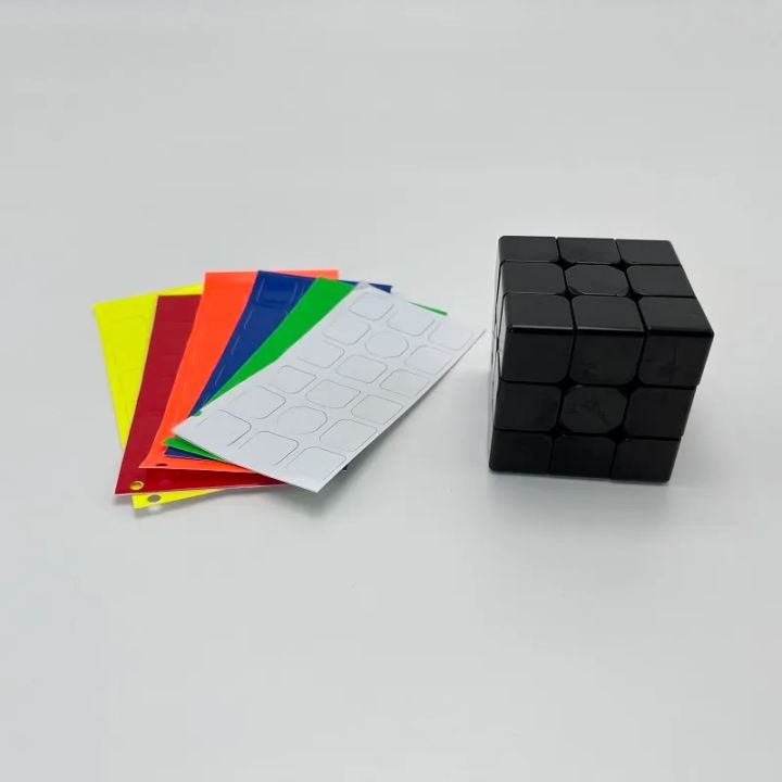 gan%20cube%20%5BPicube%5D%20No%20Sticker%20DIY%203x3x3%20Magic%20Cube%20Black%20Body%20with%20Plastic%20Kit%20Color%203x3%20Professional%20Cubo%20Magico%20Puzzle%20Toys%20KidWooden%20Toys%20-%20Image%202